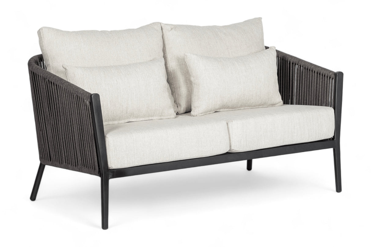 Aluminium Stoel-Bank Loungeset - Rope - Belito® Ouddorp - All-Weather