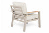 Belito Birmingham lounge tuinstoel aluminium Taupe
