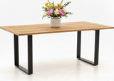 Apple Bee Condor Dining Tuintafel 190 x 95 x 75 cm - Zwart