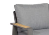 Aluminium - Antraciet - Belito Birmingham Tuinbank 211 cm