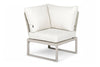 Aluminium Loungeset Hoekbank - Taupe Frame - 6 -delig - Belito Lotte