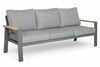 Aluminium - Antraciet - Belito Birmingham Tuinbank 211 cm