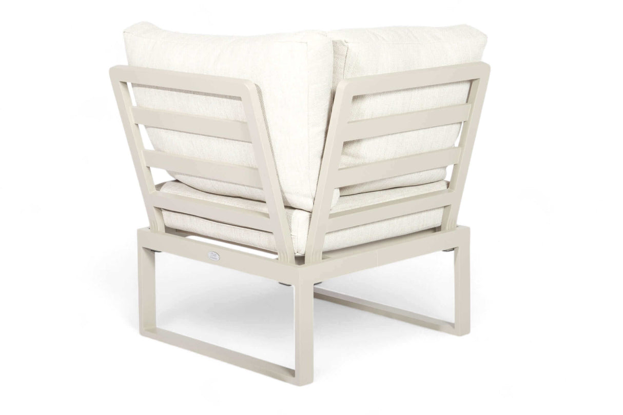 Aluminium Loungeset Hoekbank - Taupe Frame - 6-Persoons - Belito Lotte 5-delig