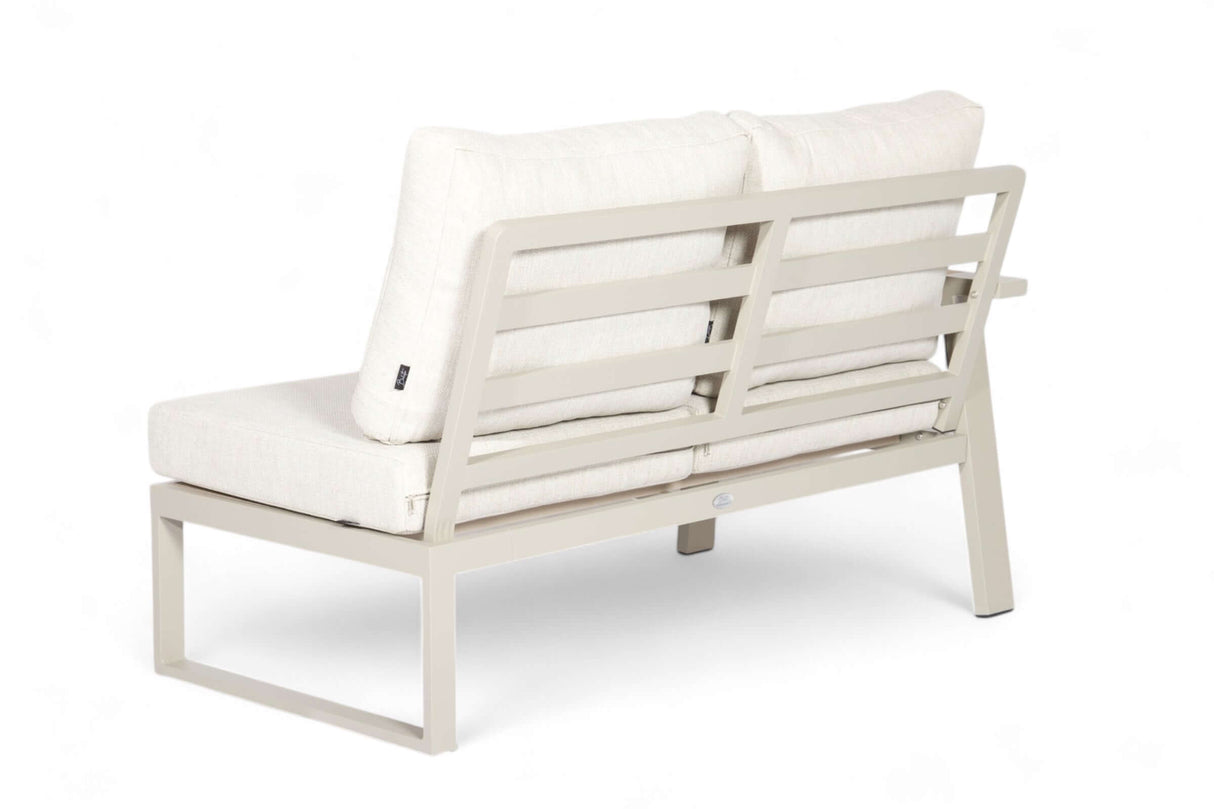 Aluminium Loungeset Hoekbank - Taupe Frame - 6-Persoons - Belito Lotte 5-delig