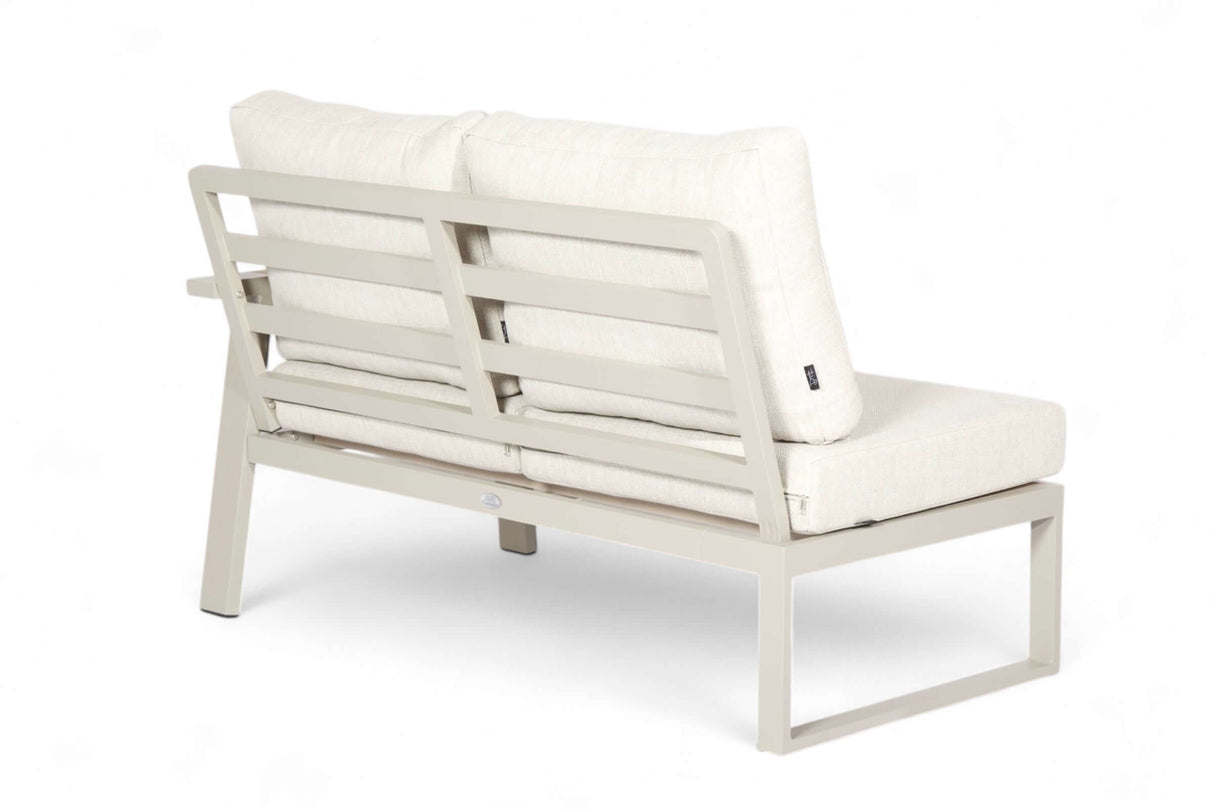 Aluminium Loungeset Hoekbank - Taupe Frame - 6-Persoons - Belito Lotte 5-delig