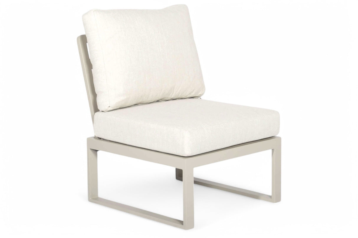 Aluminium Loungeset Hoekbank - Taupe Frame - 6-Persoons - Belito Lotte 5-delig