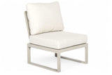 Aluminium Loungeset Hoekbank - Taupe Frame - 6-Persoons - Belito Lotte 5-delig