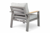 Aluminium Stoel-Bank Loungeset - Antraciet - Belito Birmingham