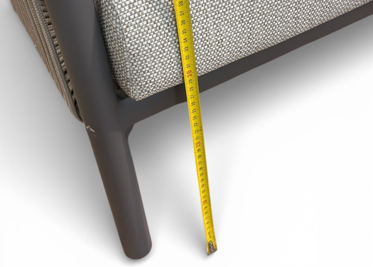 Apple Bee Bora Bora Loungestoel | Taupe Rope | BEE WETT® | 73x81 cm