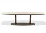 Apple Bee Pine Key Bronze Diningset – 280 cm – Melville & 8 Stoelen