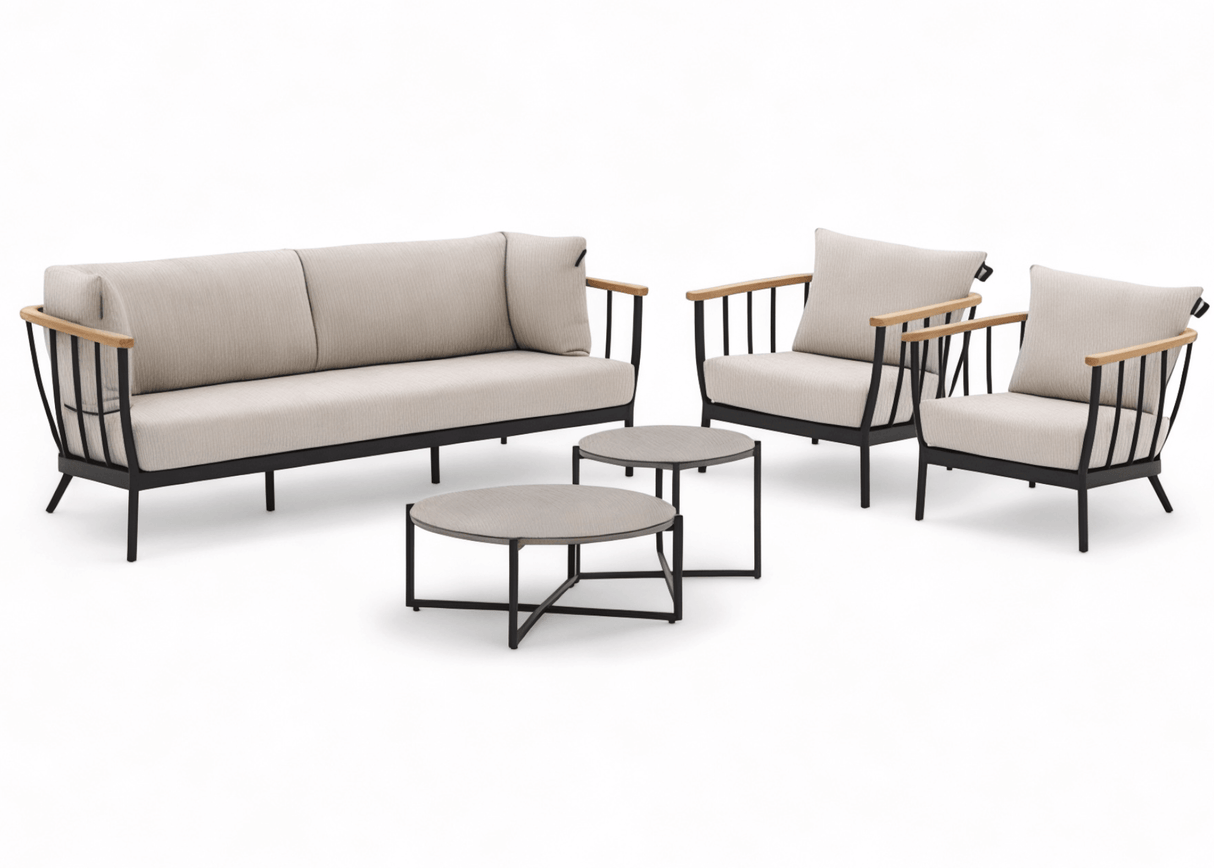 Apple Bee Condor loungeset 5-delig Nr. 8 Premium