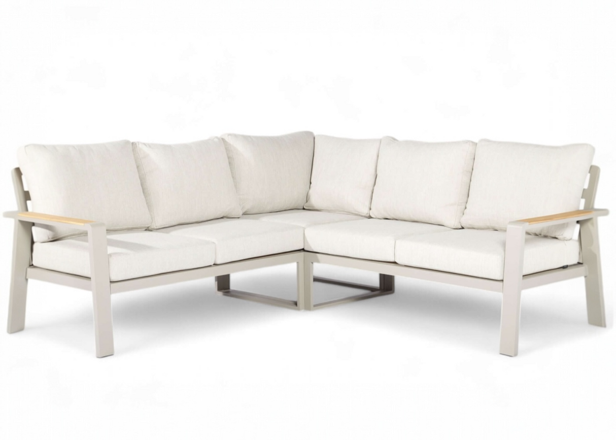 Aluminium Loungeset Taupe