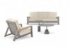 Apple Bee Spring Aluminium Taupe Loungeset Nr.5