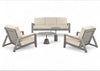 Apple Bee Spring Aluminium Taupe Loungeset Nr.2