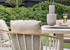 Apple Bee Condor dining tuinset 7-delig Oyster - Ø140cm