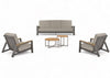 Apple Bee Spring Aluminium Taupe Loungeset Nr.6