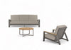 Apple Bee Spring Aluminium Taupe Loungeset Nr.12