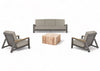 Apple Bee Spring Aluminium Taupe Loungeset Nr.4