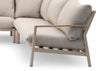 Aluminium Hoek Loungeset - Taupe Frame - Belito Julia - 5-delig