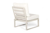 Aluminium Loungeset Hoekbank - Taupe Frame - 7 -Persoons - Belito Lotte - Incl stoel