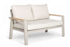 Aluminium Stoel-Bank Loungeset - Taupe - Belito Birmingham - 5 -delig