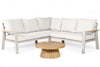Aluminium Loungeset Hoekbank - Taupe Frame - 4 delig - Belito Lotte