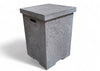 Elementi – Gasfles cover betonlook vierkant