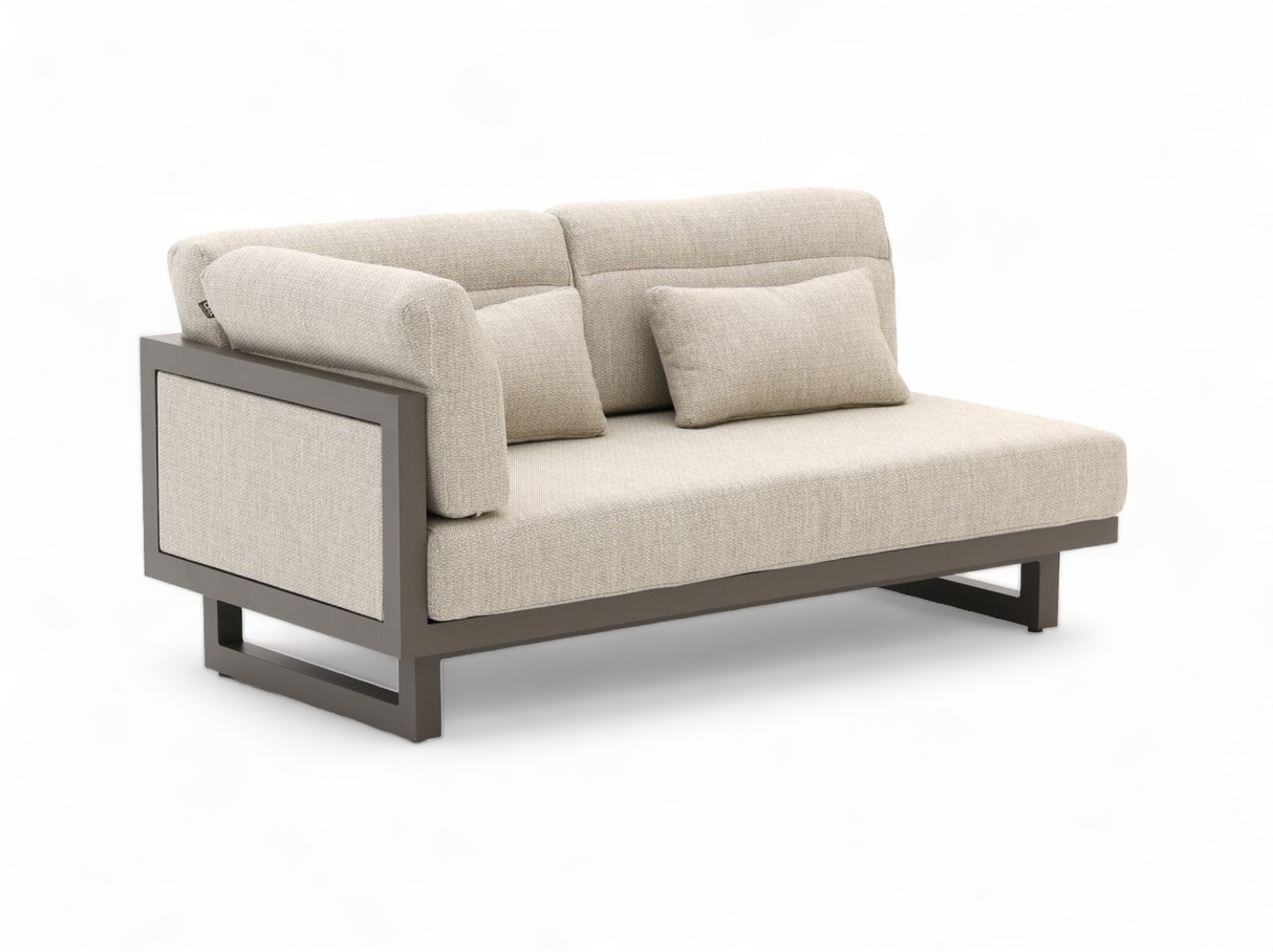 Apple Bee Santorini Hoek Loungeset 5-delig Nr.2 - Links Lang