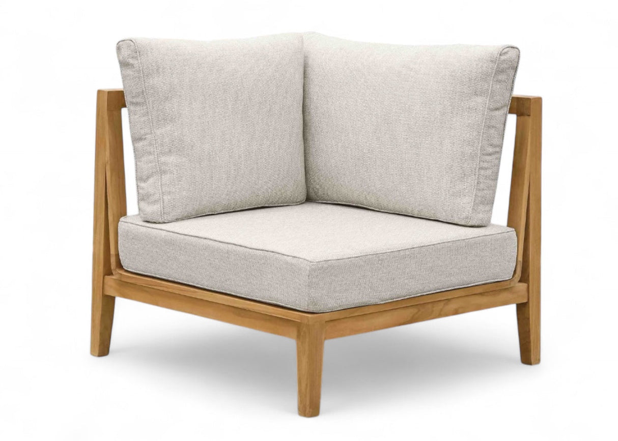 Belito Daan loungebank 3-delig - 246 cm - Teak