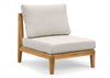 Belito Daan loungebank 3-delig - 246 cm - Teak