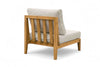 Belito Daan loungebank 3-delig - 246 cm - Teak