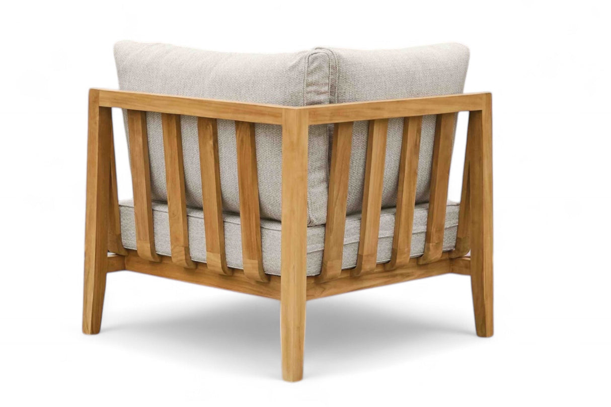 Belito Daan loungebank 3-delig - 246 cm - Teak