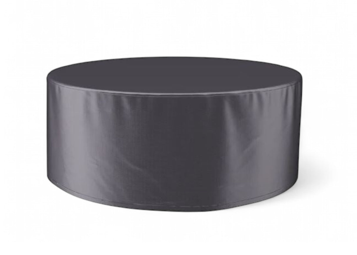 Tuinsethoes 250 x 85 cm - Zwart - Rond