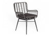 Belito® Felice Wicker tuinstoel - Black