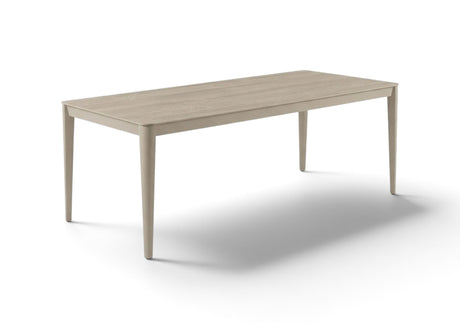Belito Julia tuintafel taupe met Sintered Stone tafelblad, vals ovaal, 220 cm