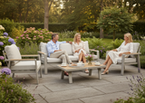 Aluminium Stoel-Bank Loungeset - Taupe - Belito Birmingham