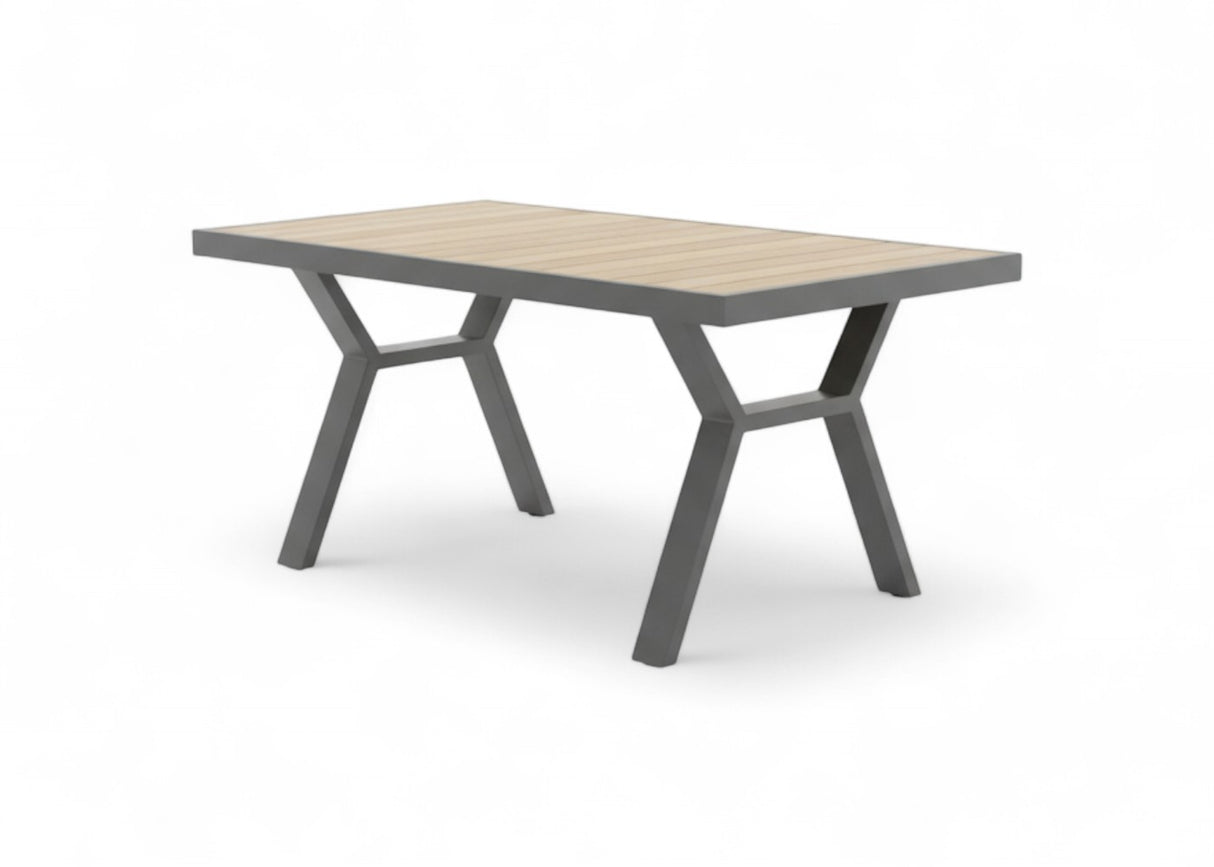 Aluminium Loungeset Hoekbank - Antraciet Frame - 5-delig - Belito Lotte - Hoge tafel