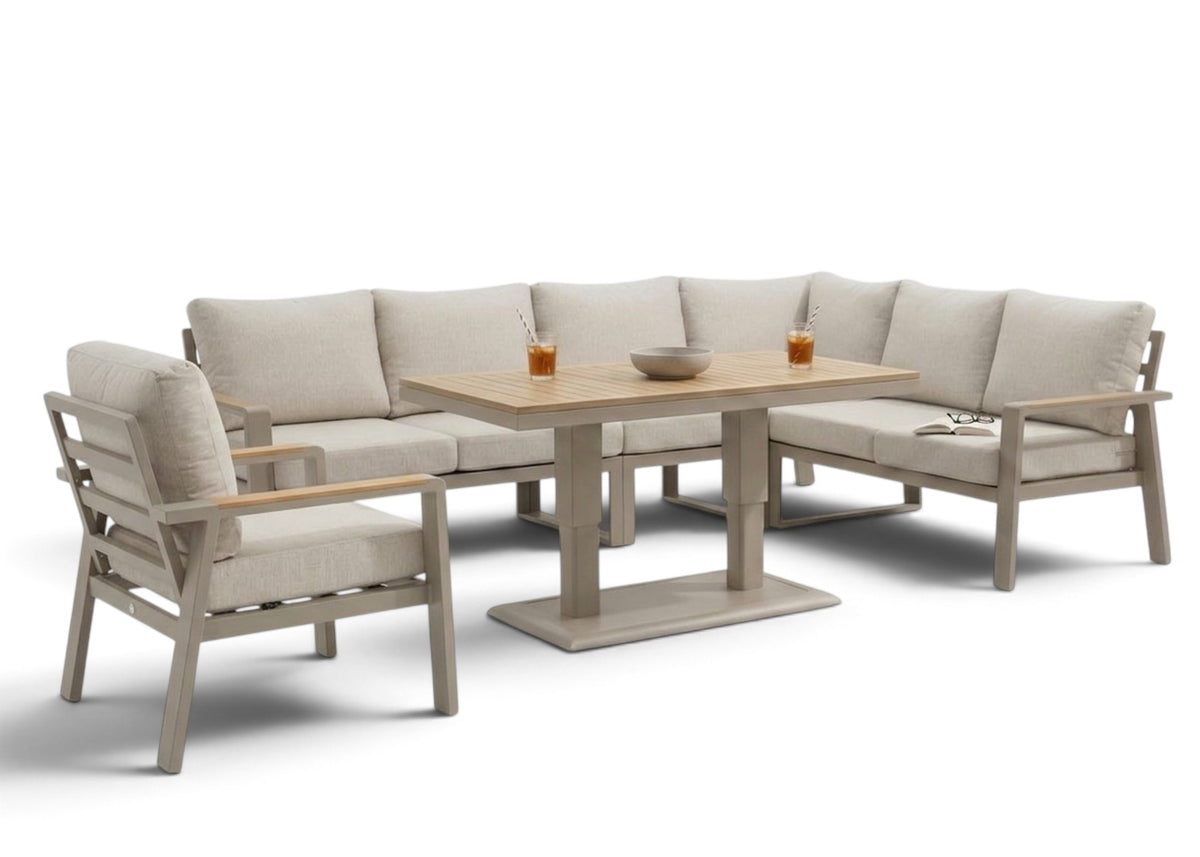 Belito Lotte loungeset Taupe met extra loungestoel, Nr. 11