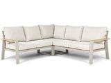 Belito Lotte Loungeset Hoekbank Nr. 3 | Taupe Aluminium | 220 x 220 cm | 5-persoons