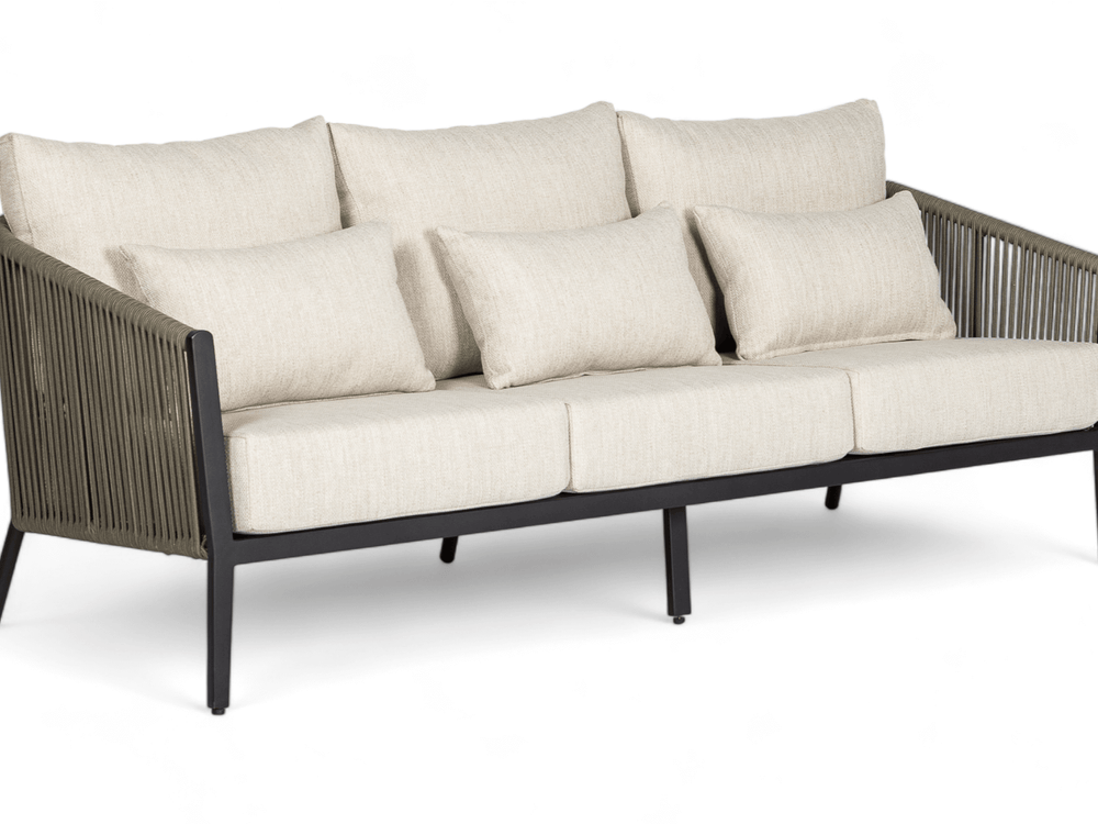 Belito® Ouddorp Loungeset - Army  - All-Weather Nr. 1 Green showroommodel