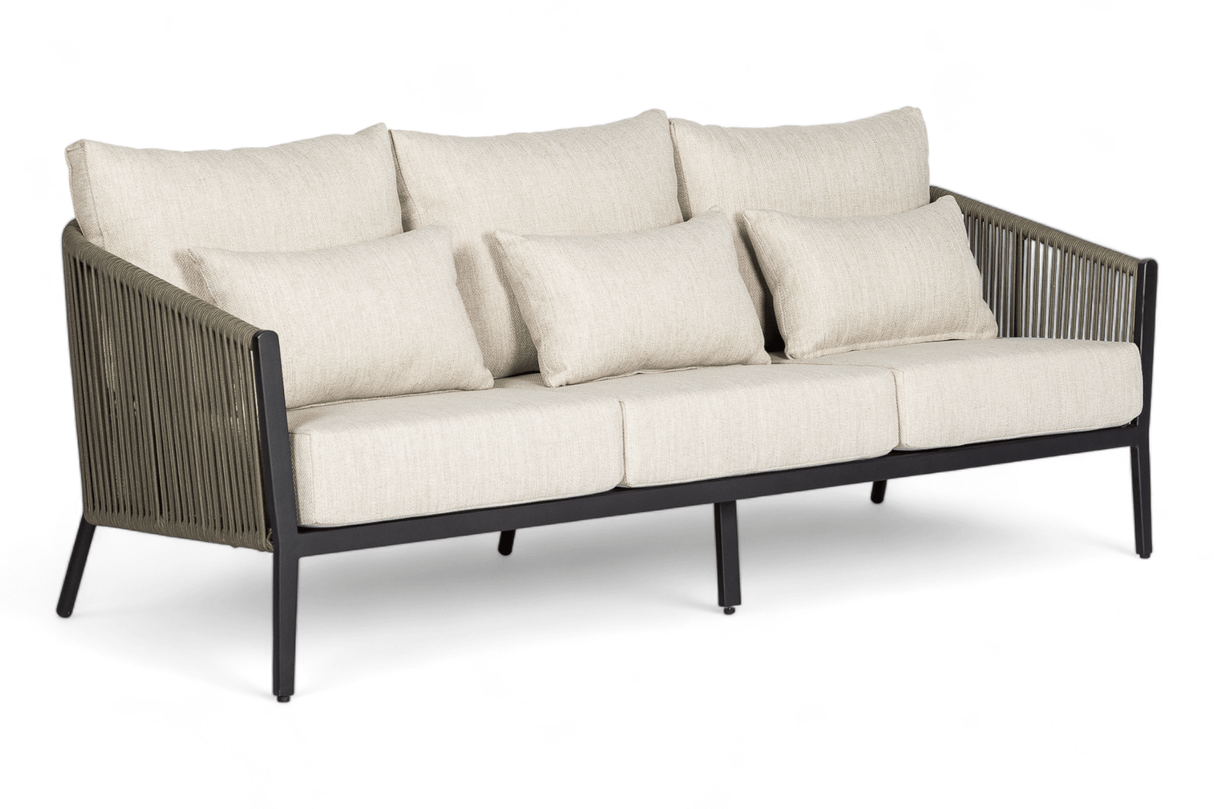 Belito® Ouddorp Loungeset - All-Weather - Army green - 3-delig- Nr.7
