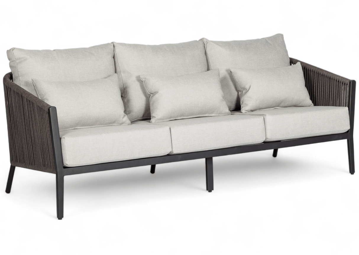 Belito® Ouddorp Loungeset - Grey - Waterafstotende kussens