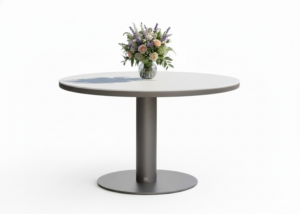 Melville Diningtafel 140 cm taupe grey