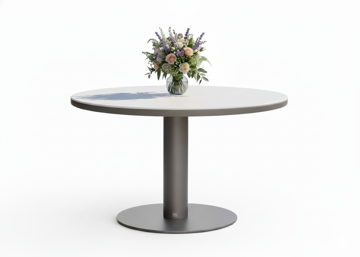 Melville Diningtafel 140 cm taupe grey