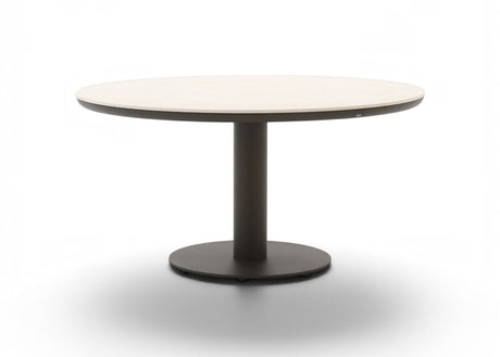 Apple Bee Melville tuintafel Ø160 cm in Bronze met Sintered Stone blad