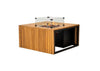 Easyfires Vuurtafel 95 x 95 cm – Inclusief Glasset