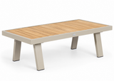 Belito Koffietafel | 121 x 60 cm | Taupe | Teak