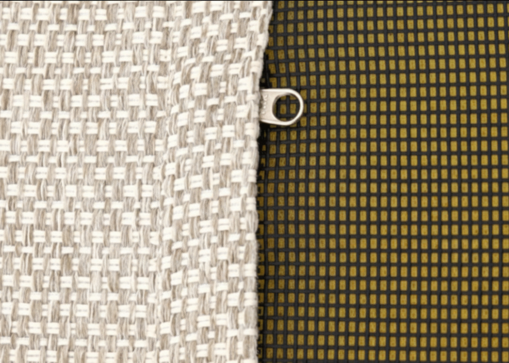 Olefin kussen close up