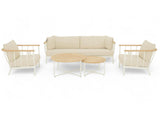 Apple Bee Condor loungeset 4-delig Nr. 14 Oyster