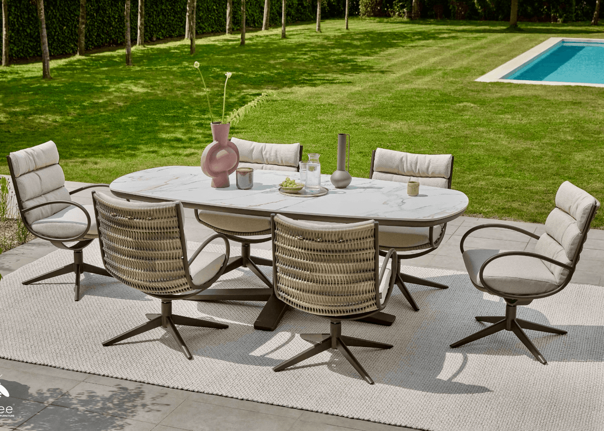 Apple Bee Camps Bay/Zanzibar Tuinset - 7-delig - 220 cm